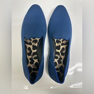 Rothy’s Almond Loafers, Azure Blue